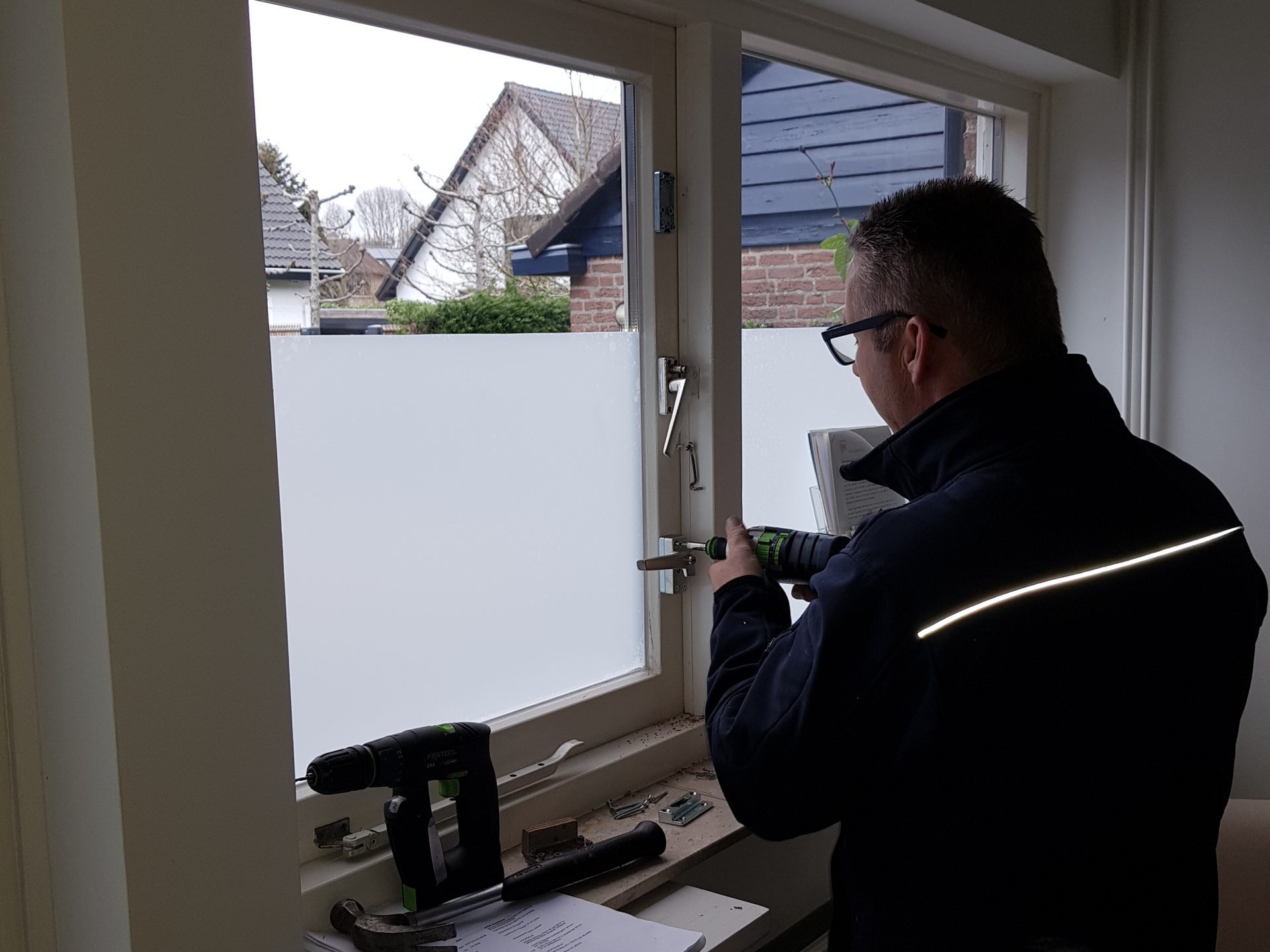 Installatie raambomen